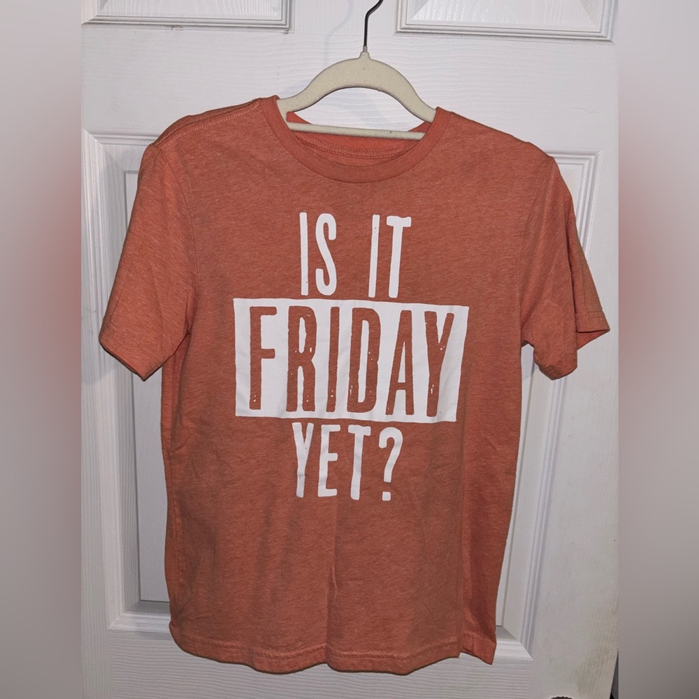 Orange Graphic T-Shirt